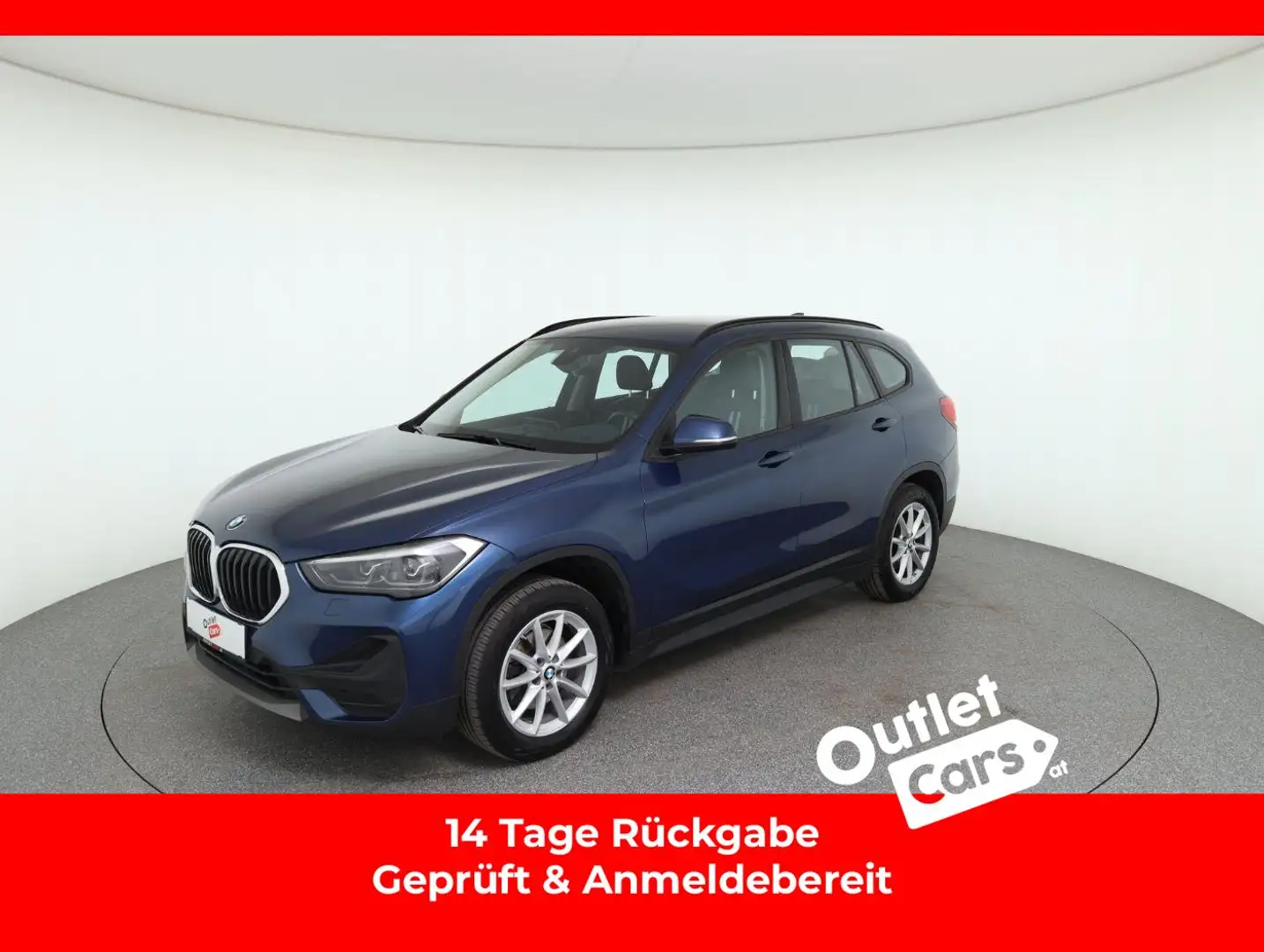 BMW X1 sDrive 18d Advantage CARPLAY+LED+NAVI+RFK+HUD Blau - 1