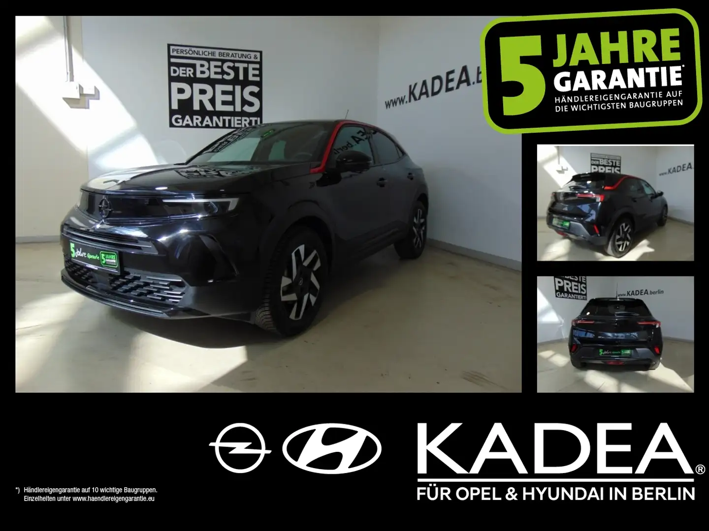 Opel Mokka-E Mokka e GS Line 5 J. Händlergarantie inkl. Schwarz - 1