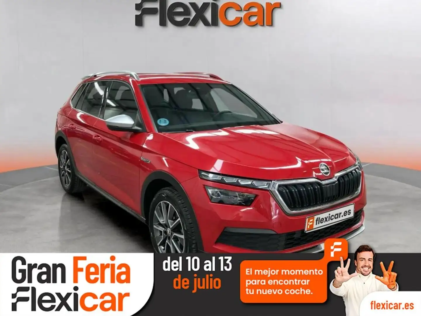 Skoda Kamiq 1.0 TSI 81kW (110CV) SCOUT Rojo - 1