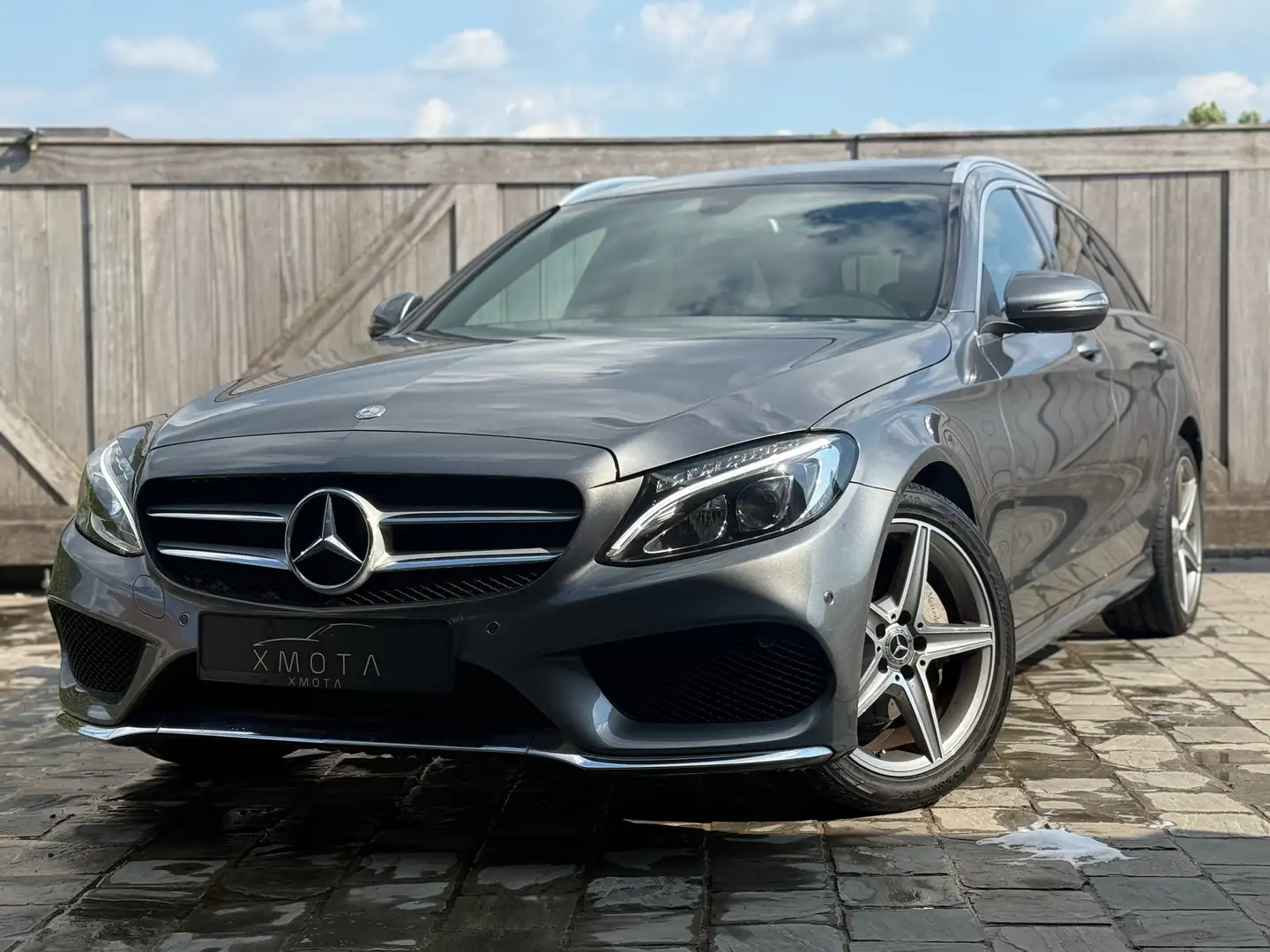 Mercedes-Benz C 180 d AMG Pack - PANO - ZETELV - CC - NAVI - ... Argent - 1