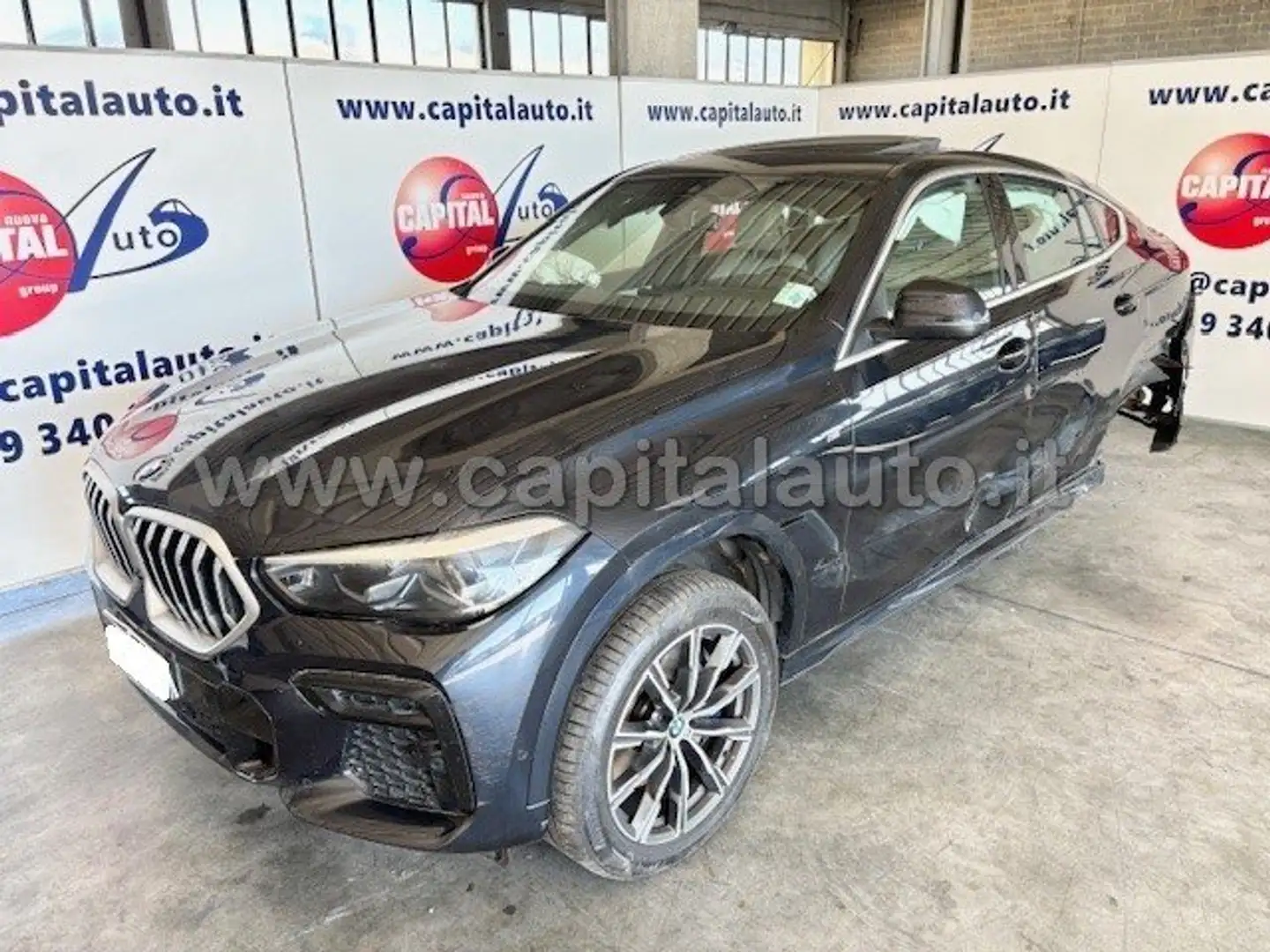 BMW X6 xdrive 30d mhev Msport auto NETTO 38000 Blu/Azzurro - 1