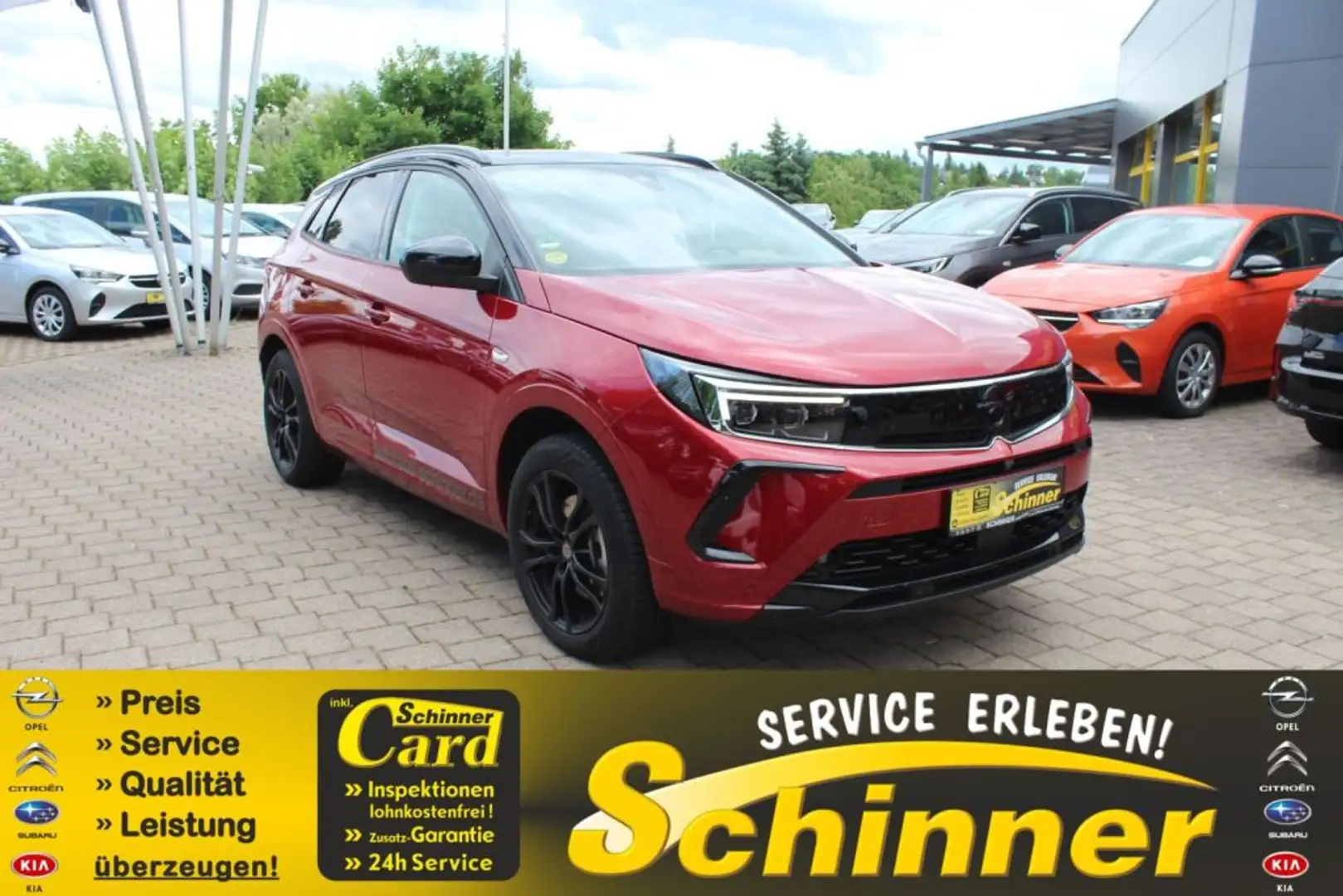 Opel Grandland Plug-in-Hybrid 1.6 DI Automatik GSe Allrad Rouge - 1