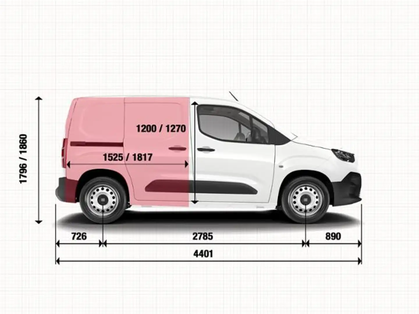 Fiat Doblo VAN CH1 1.5 BlueHdi 100cv MT6 Prezzo + IVA Wit - 2