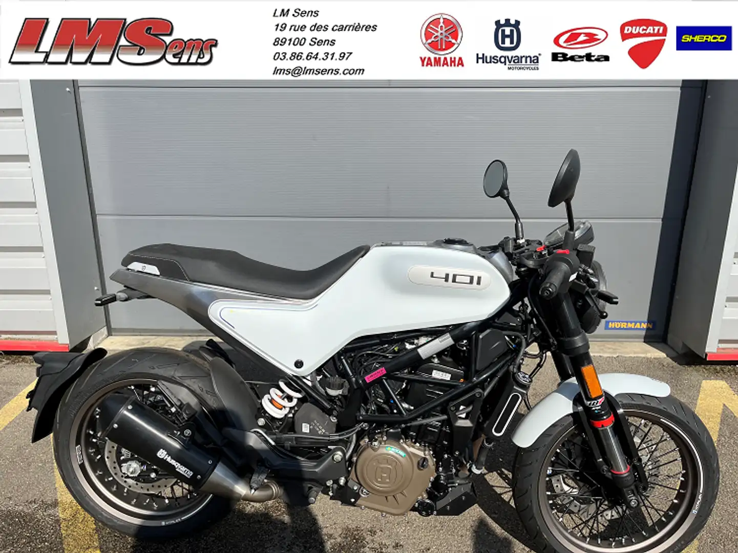 Husqvarna Vitpilen White - 1