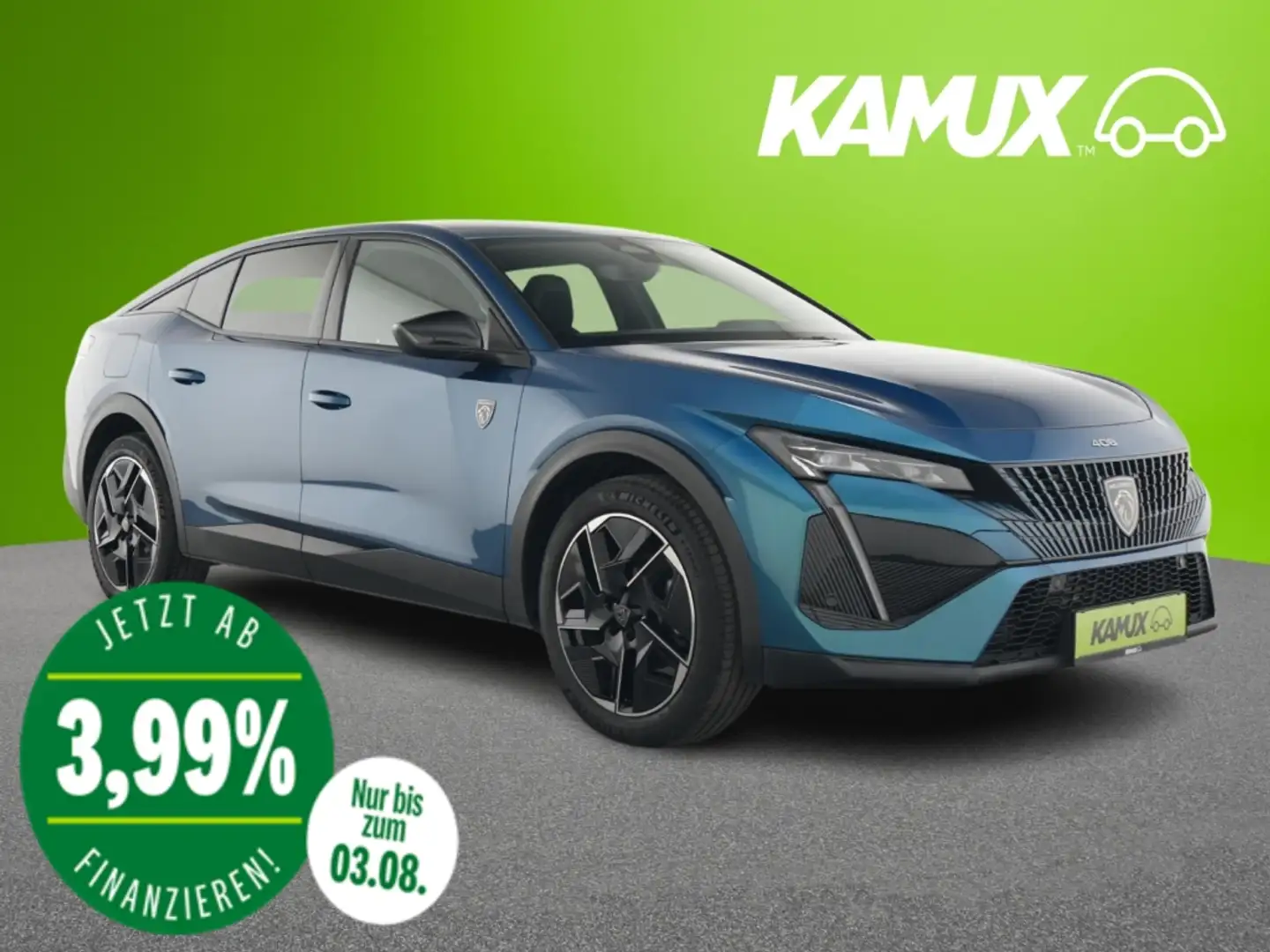 Peugeot 408 1.2PureTech Aut.GT+LED+NAVI+KAMERA+TEMPO Blue - 1