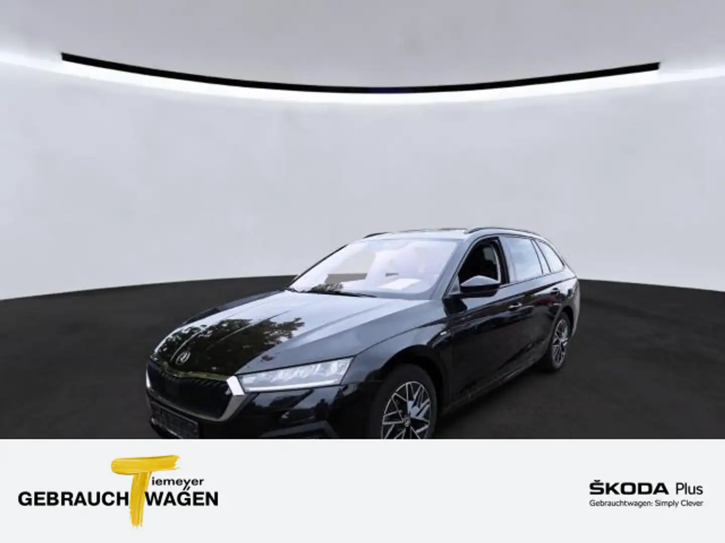 Skoda Octavia Combi 1.5 TSI CLEVER LD NAVI VIRTUAL AHK Noir - 1