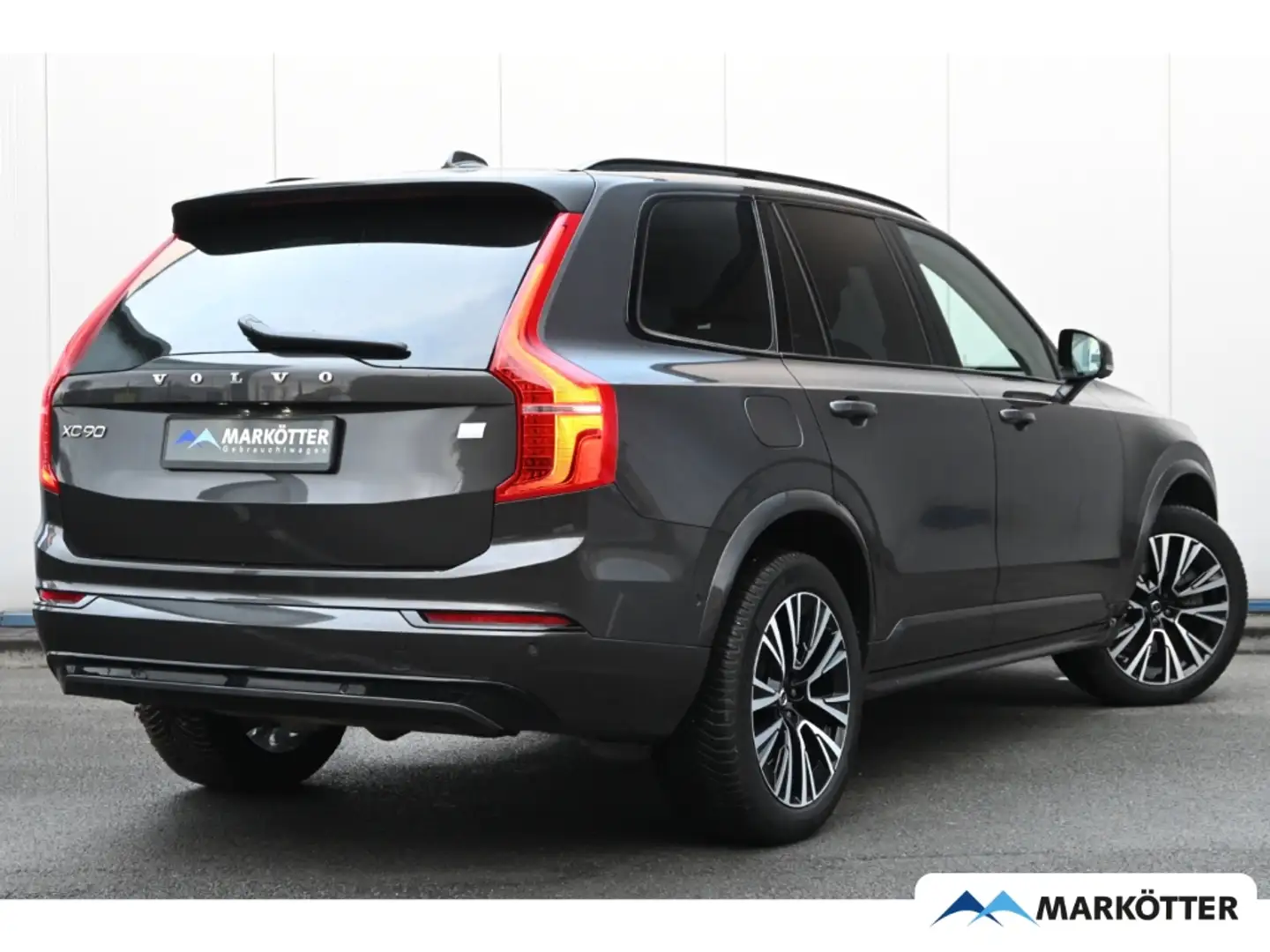 Volvo XC90 T8 AWD Ultimate Dark ACC/Luft/Massage/Pano Gris - 2