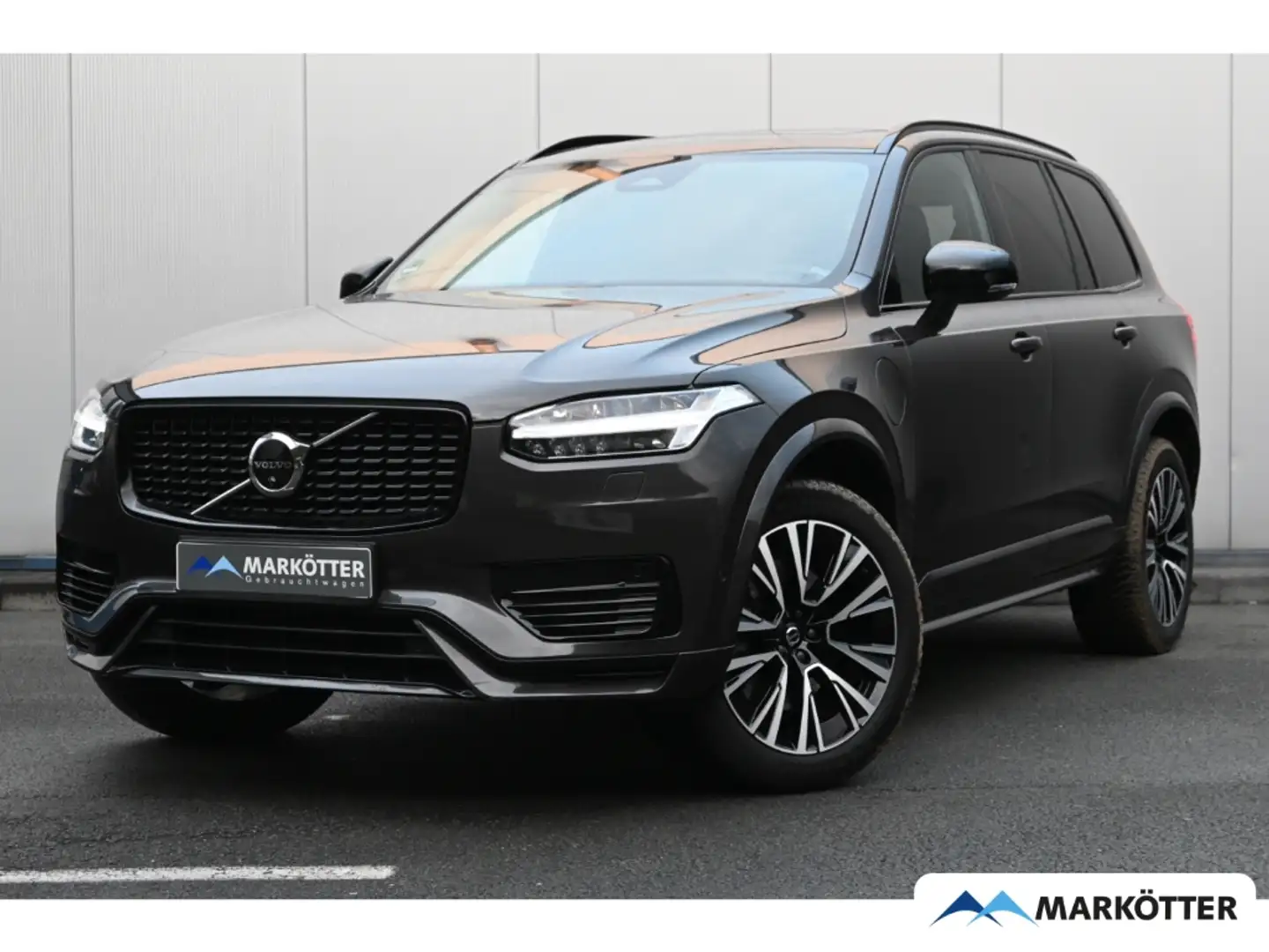 Volvo XC90 T8 AWD Ultimate Dark ACC/Luft/Massage/Pano Gris - 1