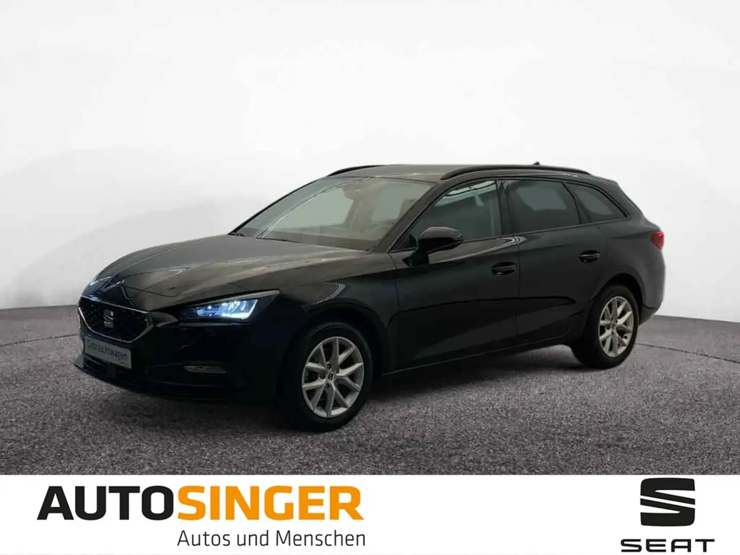 SEAT Leon ST Style 1.5 eTSI DSG *LED*NAV*PDC*GRA*LANE Nero - 1