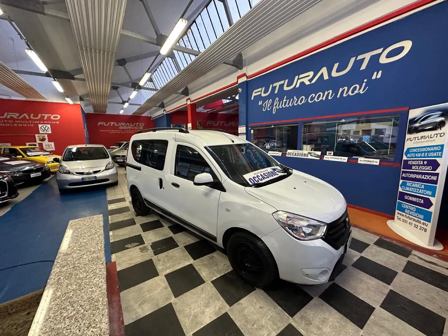 Dacia Dokker 1.5 dci Laureate Family S&S 90cv Bianco - 2