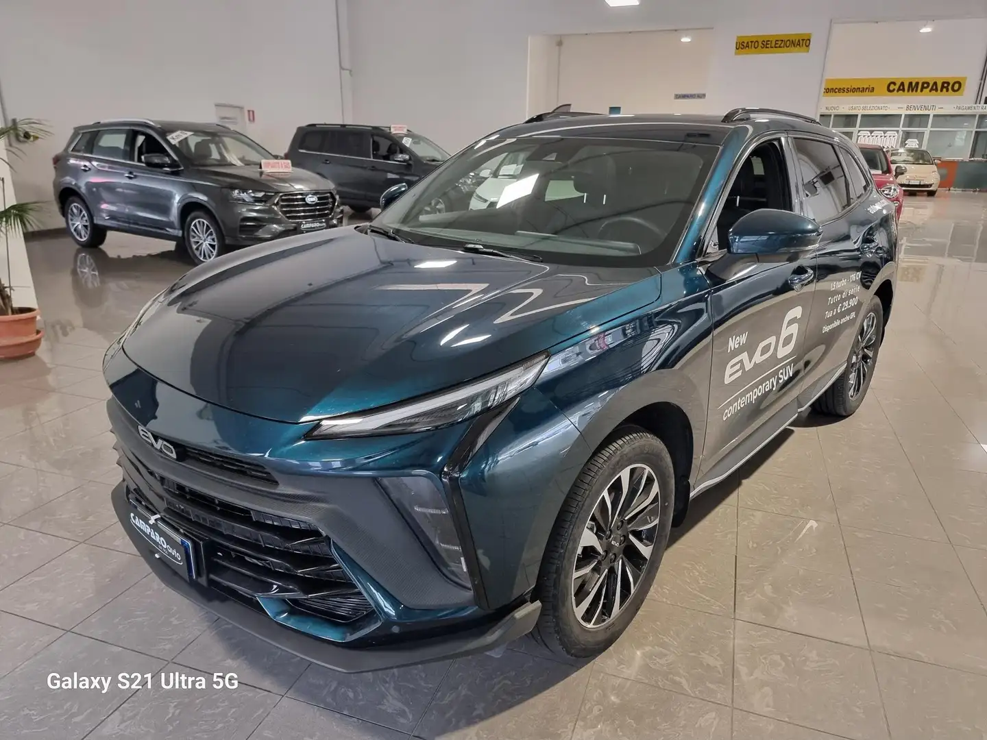 EVO EVO6 Evo 6 II 6 1.5 turbo Gpl 177 cv dct AZIENDALE Verde - 1