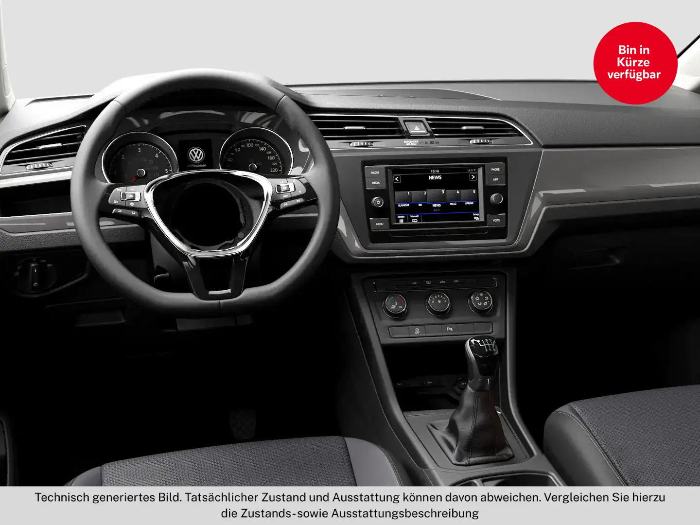 Volkswagen Touran TDI Grau - 2