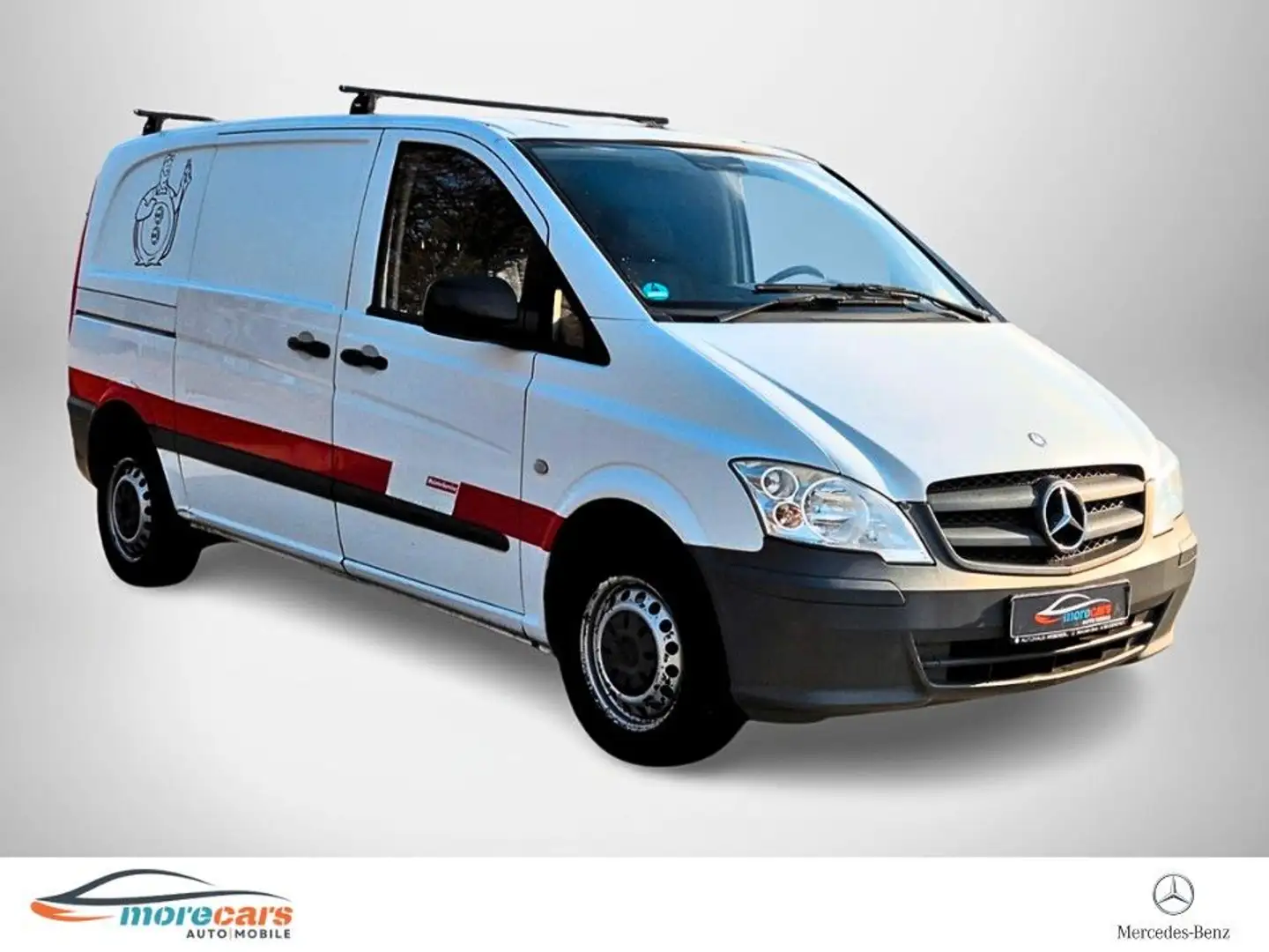 Mercedes-Benz Vito Kasten 110 CDI WORKER kompakt Blanc - 1