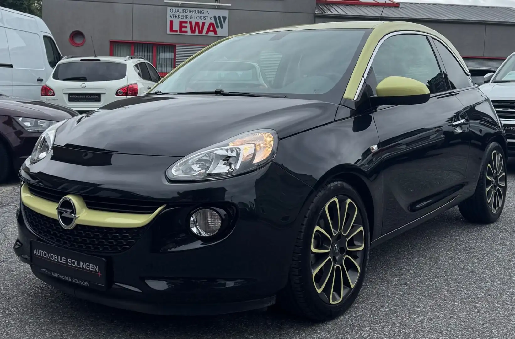 Opel Adam Unlimited LKHZ+SHZ+PDC+ALU+KLIMAAUT+WKR+BT+ Schwarz - 1