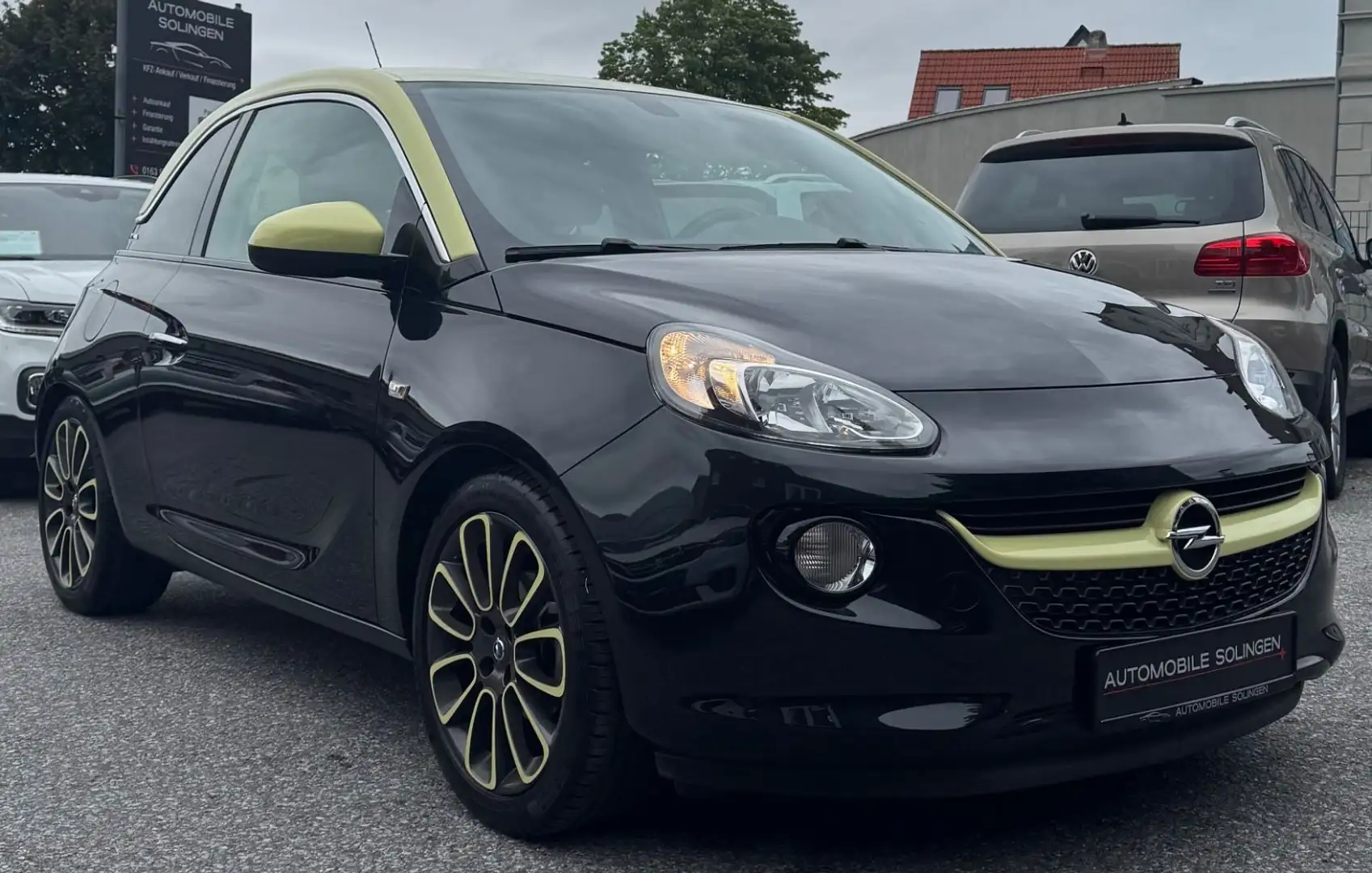 Opel Adam Unlimited LKHZ+SHZ+PDC+ALU+KLIMAAUT+WKR+BT+ Schwarz - 2