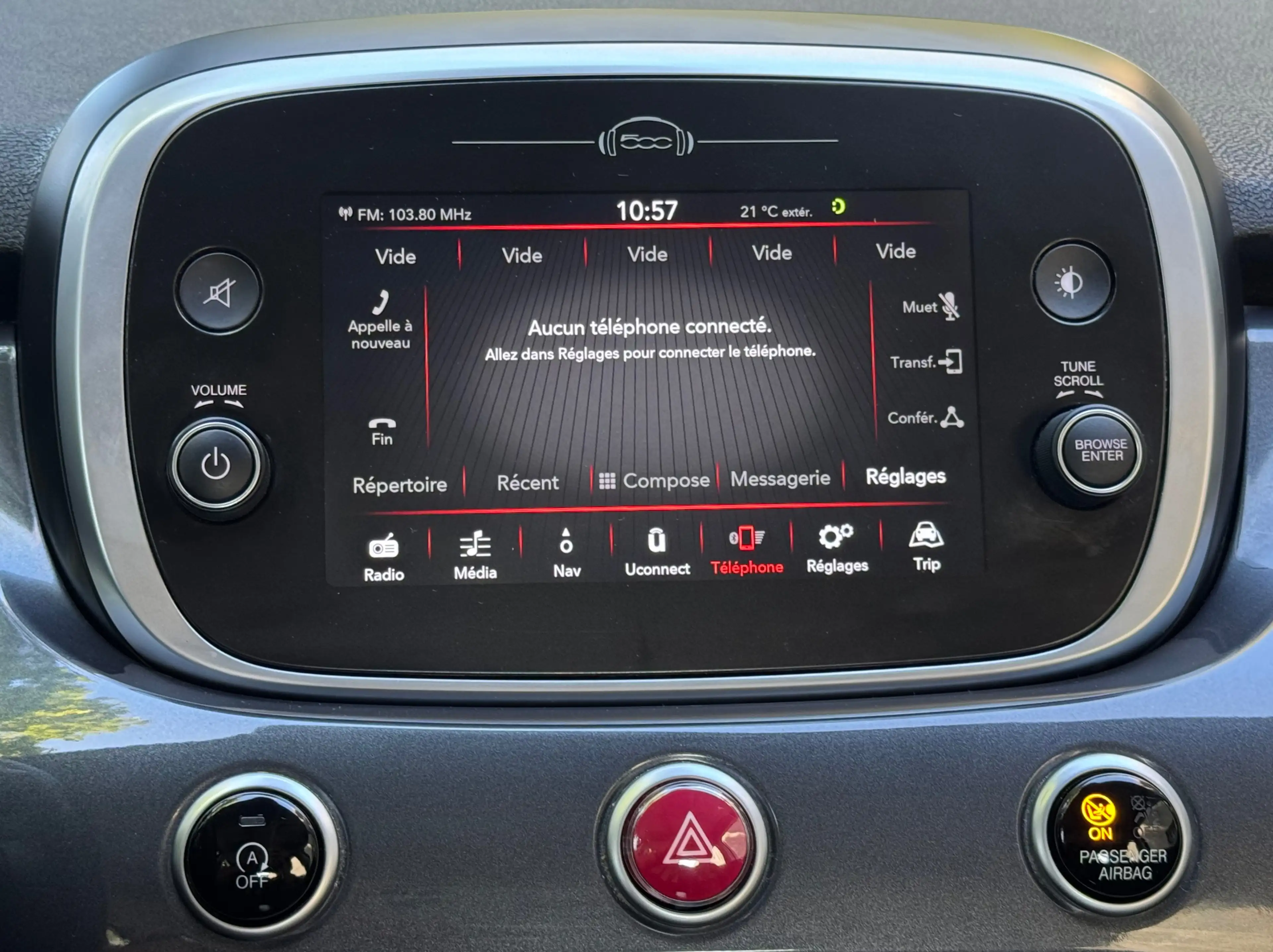 Fiat 500X CAMERA // ECRAN GPS // CLIM // CRUISE CONTROL — photo 12