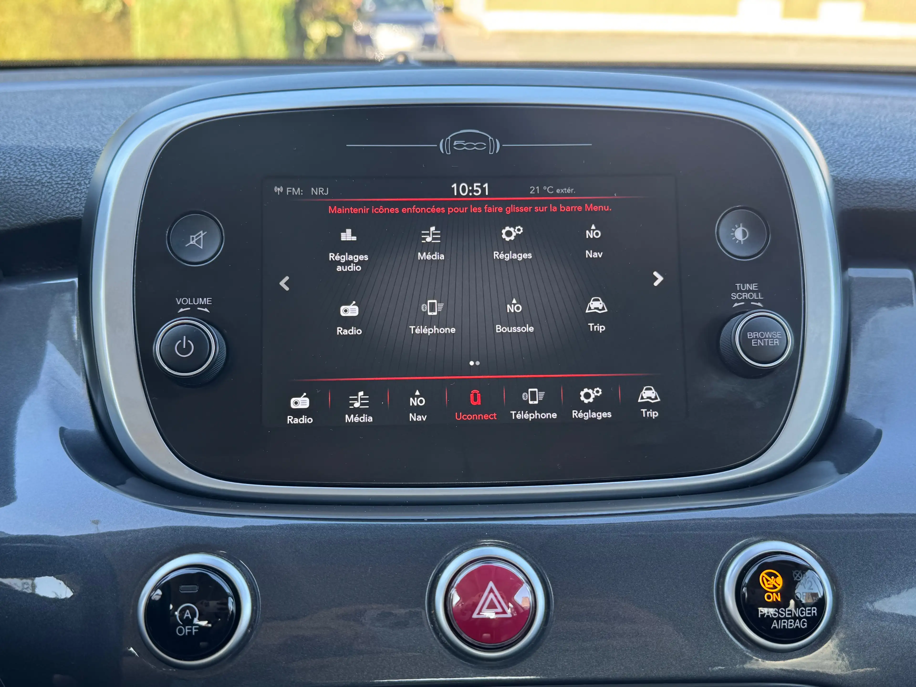 Fiat 500X CAMERA // ECRAN GPS // CLIM // CRUISE CONTROL — photo 8