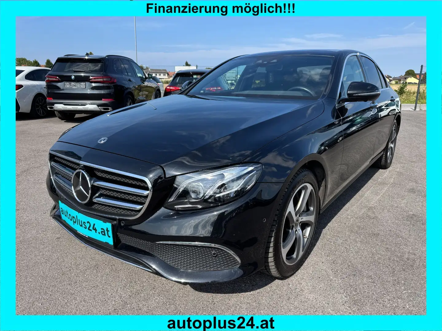 Mercedes-Benz E 400 d 4MATIC Avantgarde Aut. Schwarz - 1