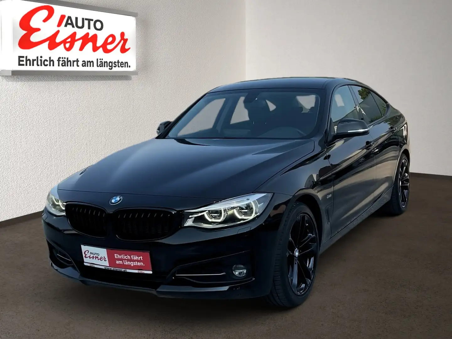BMW 320 d Gran Turismo xDrive Sport Line 2xKlima PDC Schwarz - 2