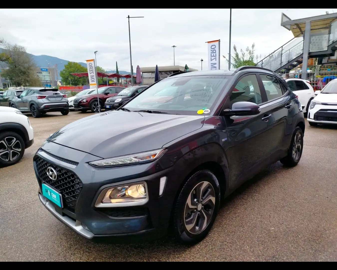 Hyundai KONA 1.6 HEV XTech FCA Szary - 1