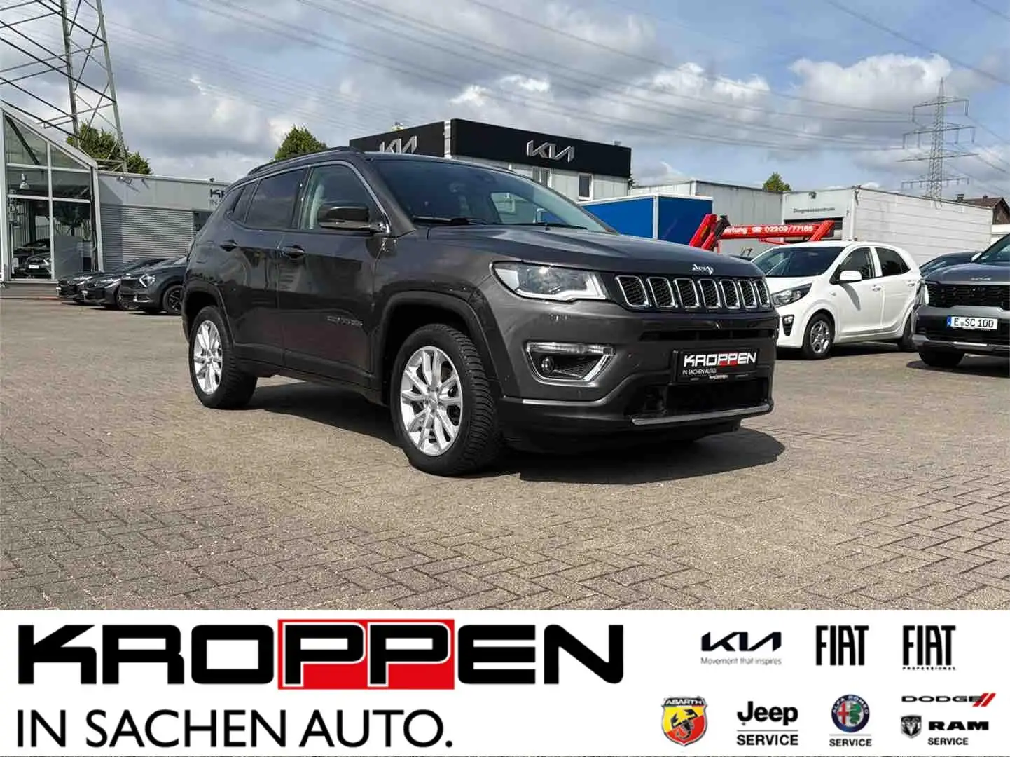Jeep Compass Limited Navi Kam Totw. PDC M+S-Allwetter Grijs - 1