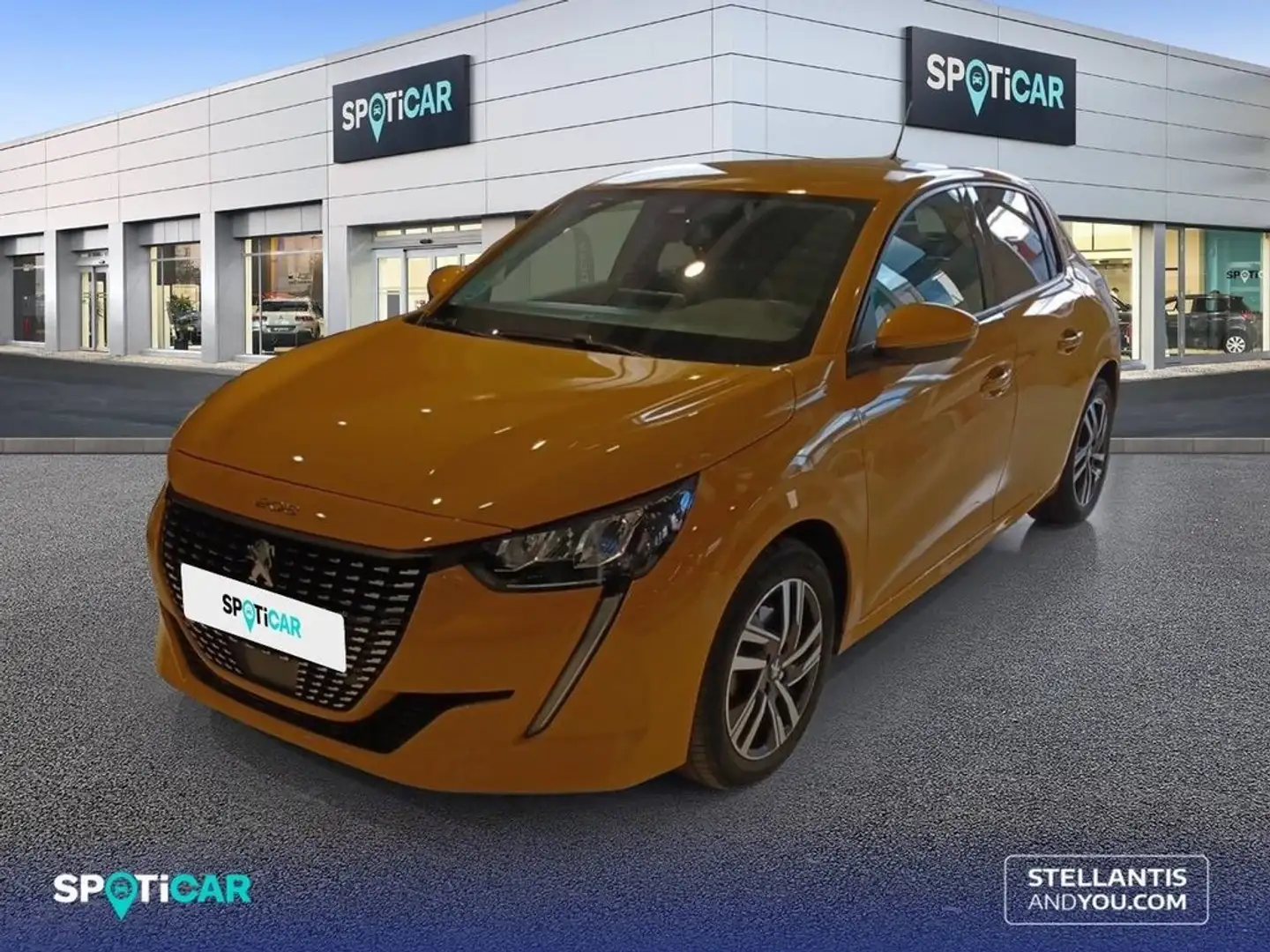 Peugeot 208 1.2 Puretech S&S Allure Pack 100 Amarillo - 1
