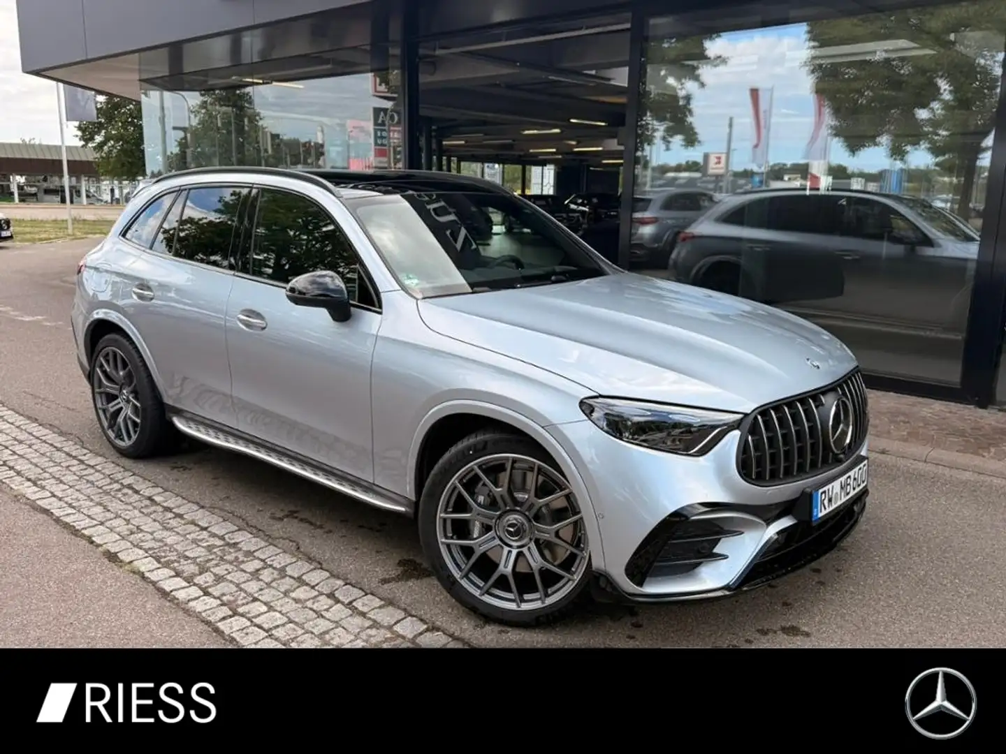 Mercedes-Benz GLC 53 AMG AMG GLC 53 4MATIC+ 360 4xSHZ ACC AHK AUT HUD LED Silber - 1