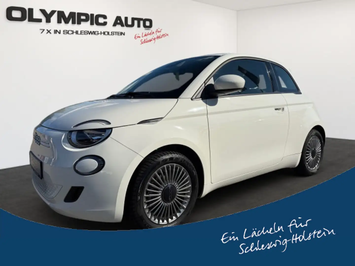 Fiat 500e Neuer 500 42 kWh GJ-REIFEN LMFELGEN CARPLAY Weiß - 1