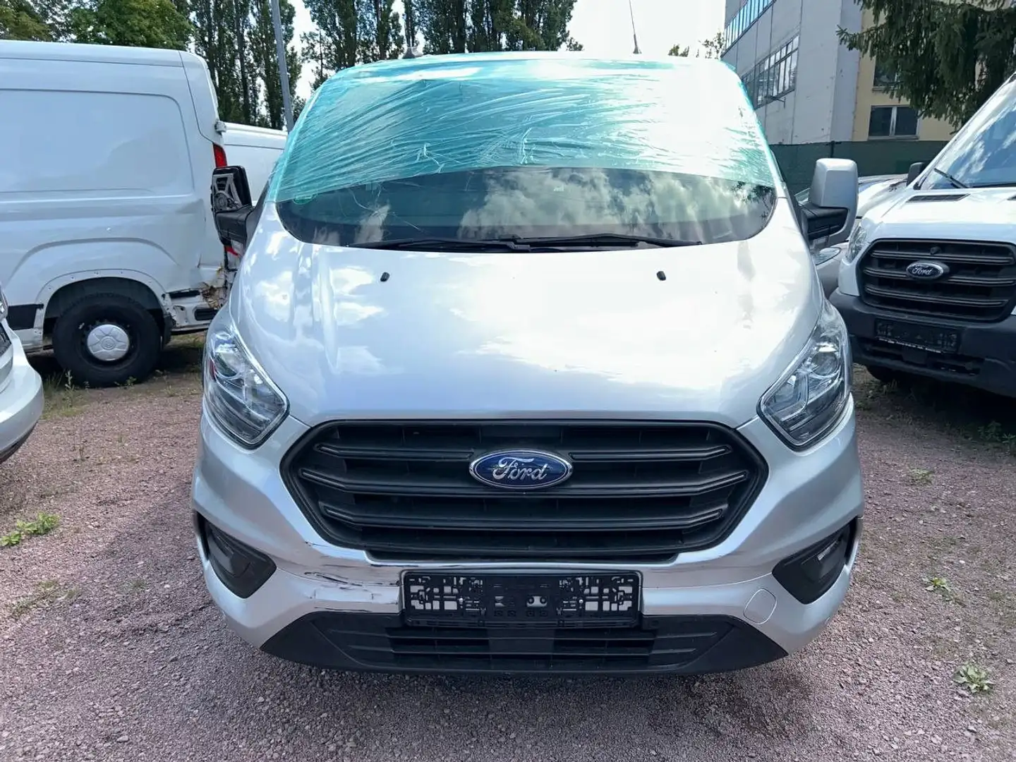 Ford Transit Custom Mixto 300 L2 Trend Klima AHK Zilver - 2