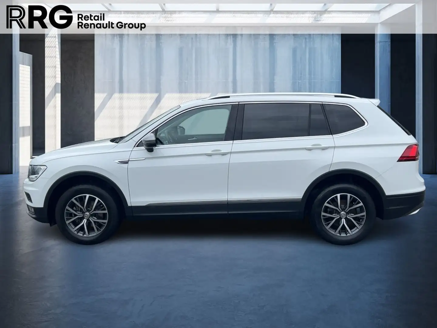 Volkswagen Tiguan Allspace 2.0 TDI SCR DSG Comfortline AHK Weiß - 2