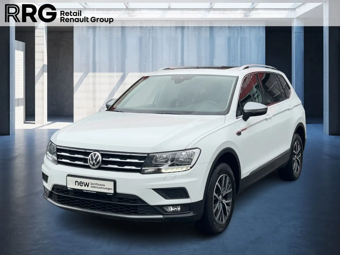 Volkswagen Tiguan Allspace 2.0 TDI SCR DSG Comfortline AHK Weiß - 1