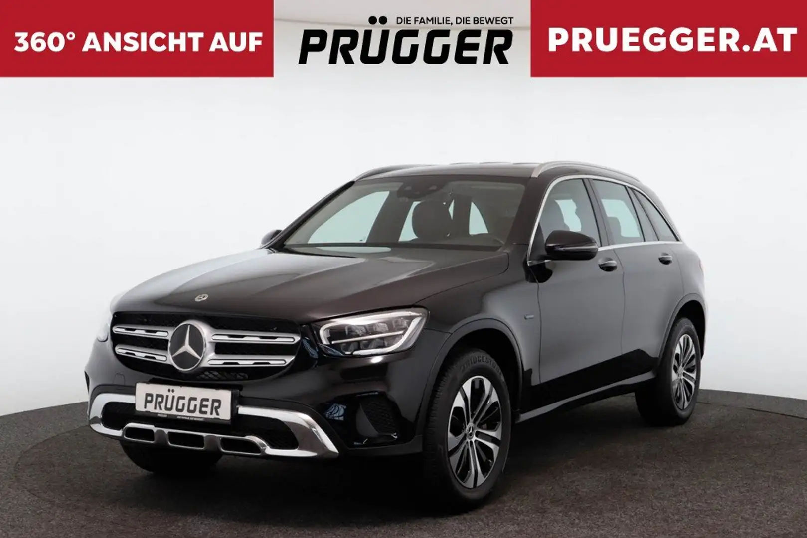 Mercedes-Benz GLC 300 de PHEV 4MATIC Auto. LED NAVI AHV HUD KAMER Schwarz - 1