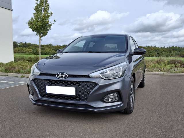 Imagine Hyundai i20 i20 blue 1.2 Advantage