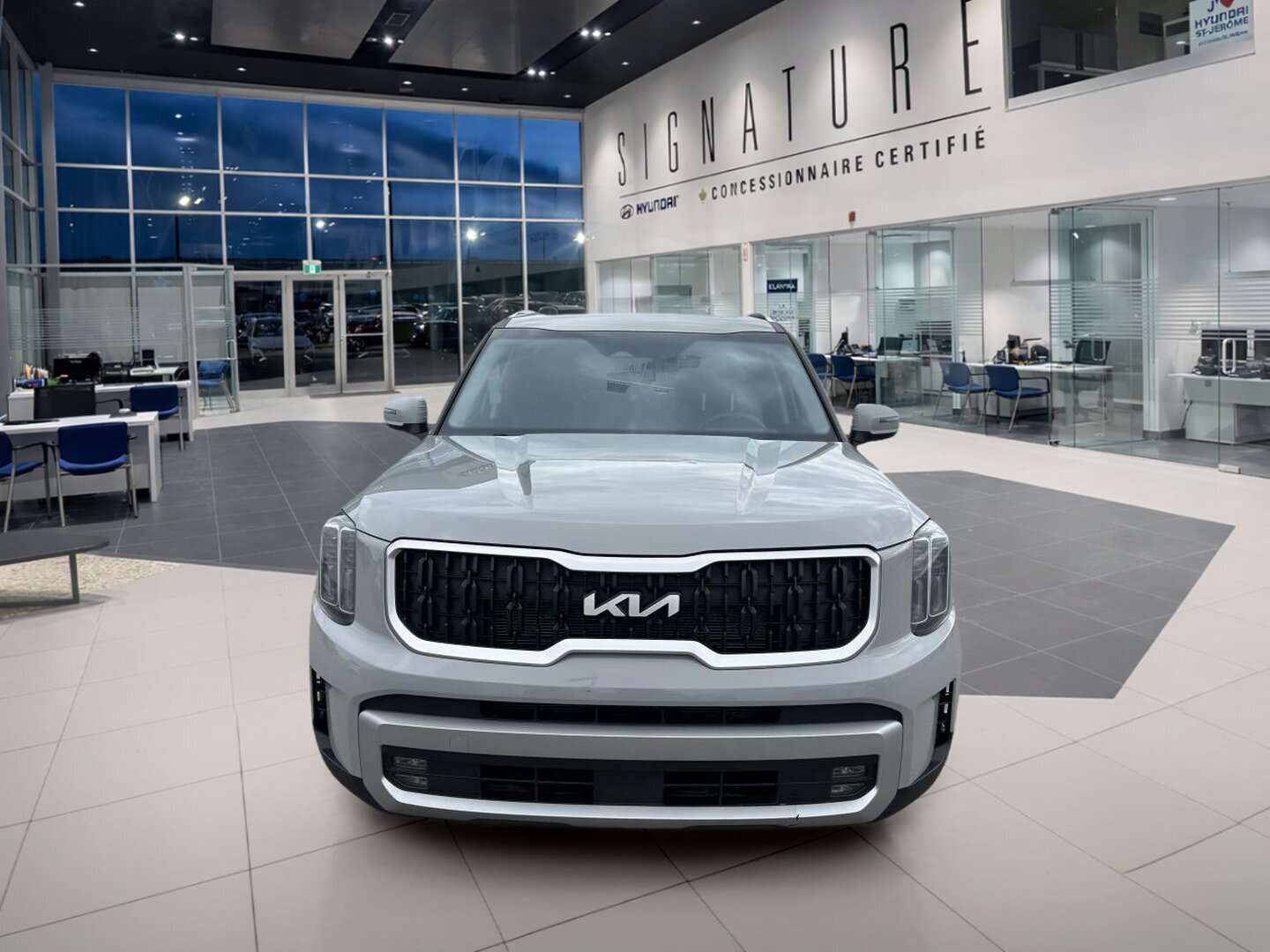 2023 Kia Telluride EX 3.8L V6 AWD 8PLACES, CUIR, TOIT, NAV +++ — снимка 1