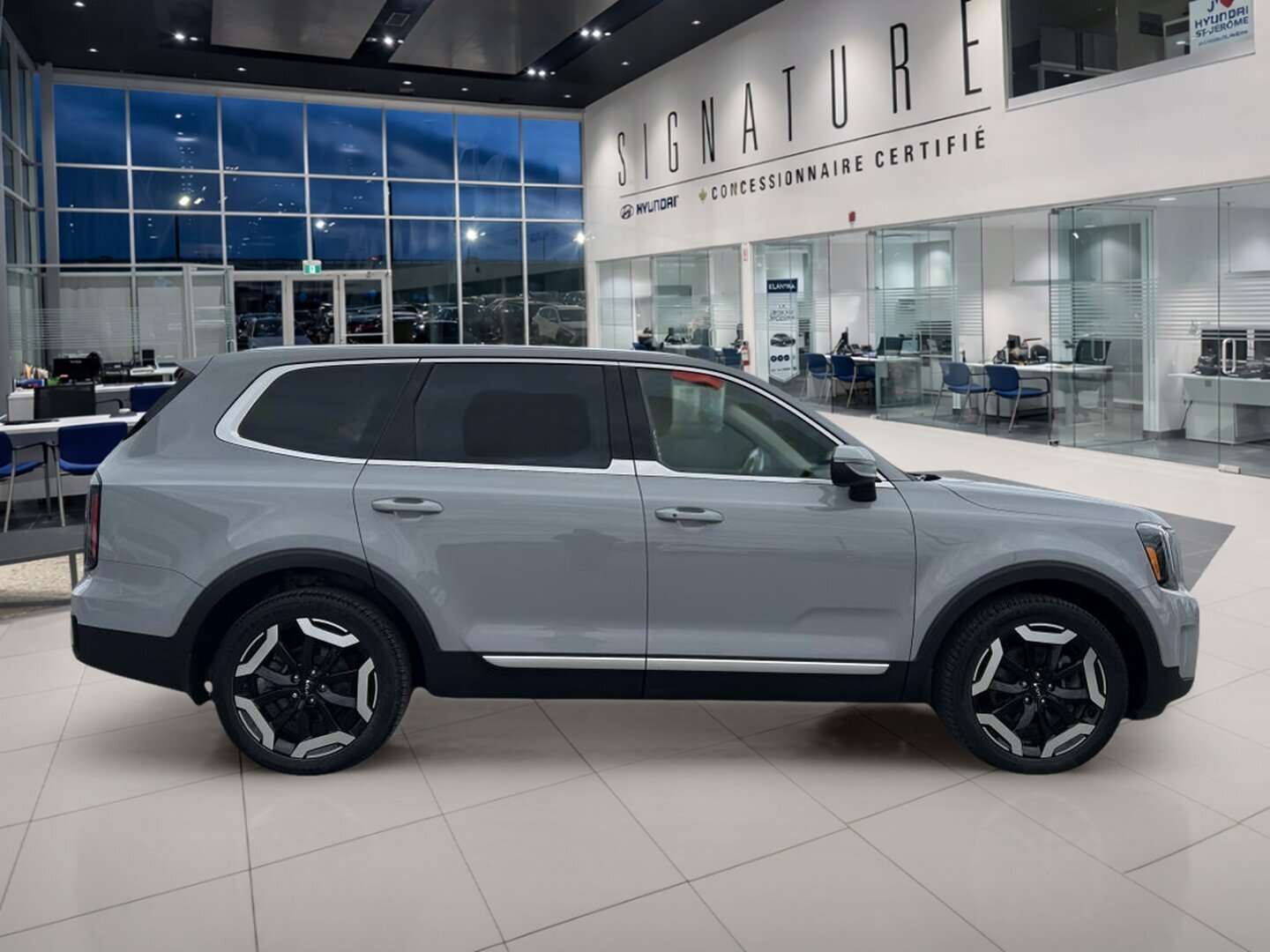 2023 Kia Telluride EX 3.8L V6 AWD 8PLACES, CUIR, TOIT, NAV +++ — снимка 1