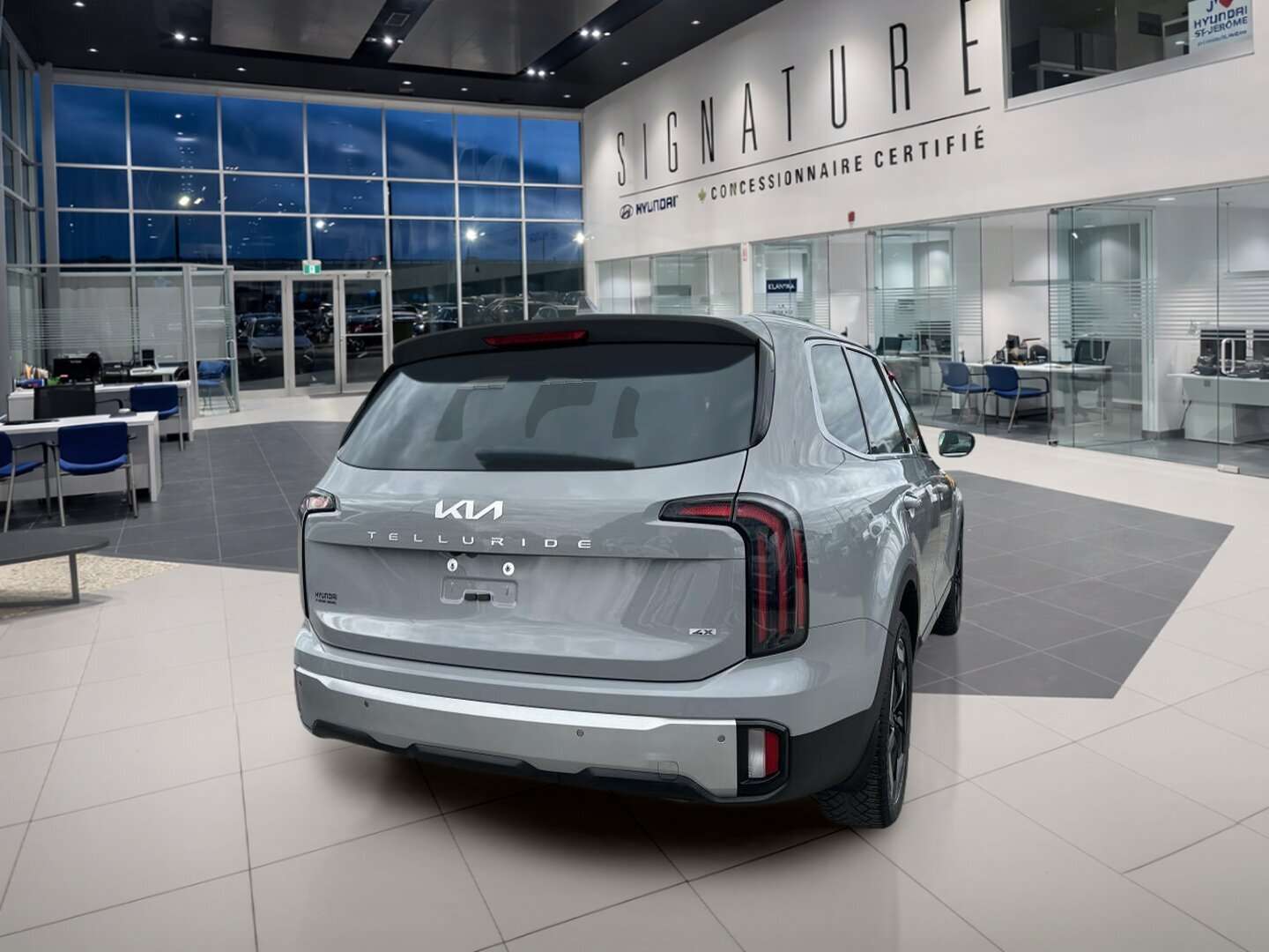 2023 Kia Telluride EX 3.8L V6 AWD 8PLACES, CUIR, TOIT, NAV +++ — снимка 1