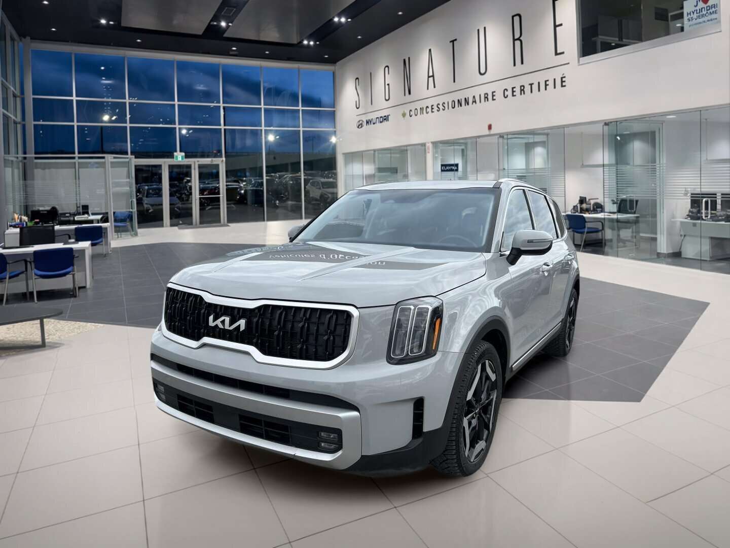 2023 Kia Telluride EX 3.8L V6 AWD 8PLACES, CUIR, TOIT, NAV +++