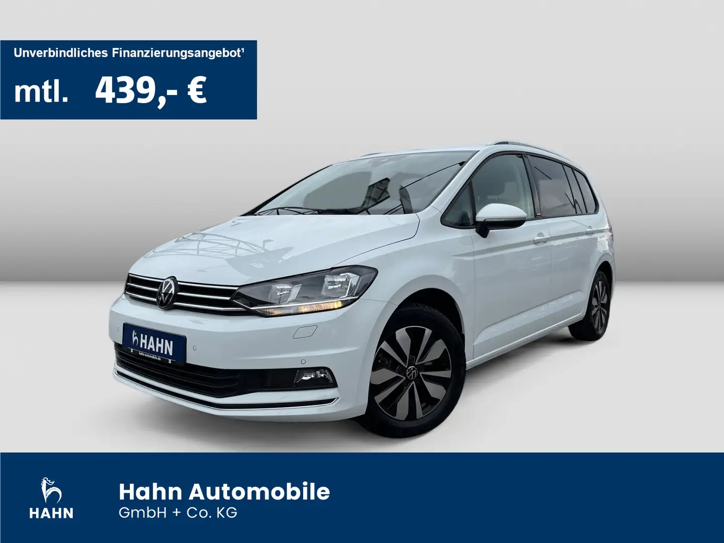 Volkswagen Touran 1.5TSI DSG Move 7-Sitze ACC PDC Sitzh Nav Weiß - 1