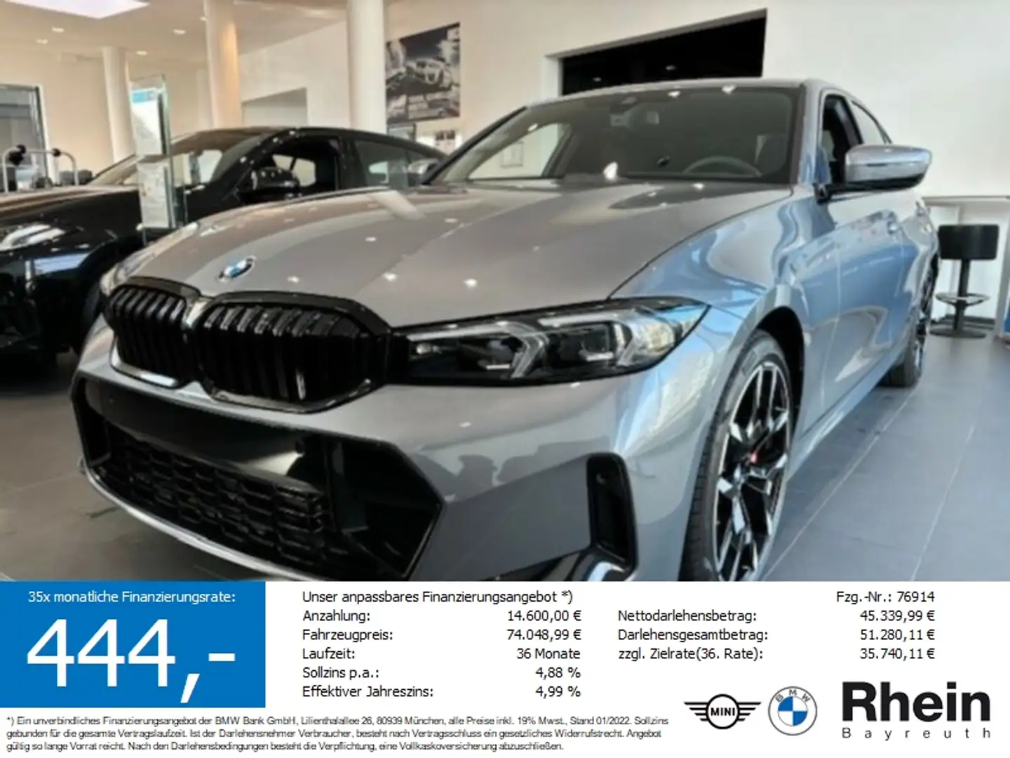 BMW 320 d xDrive Limousine M Sportpaket Gris - 1