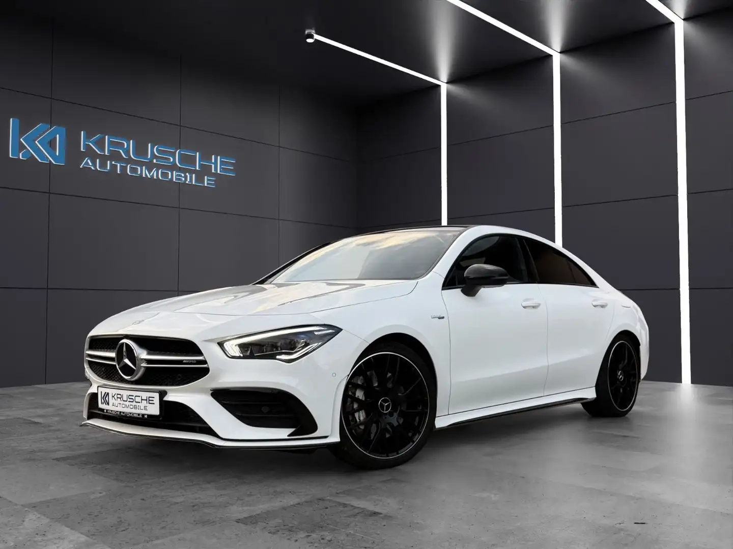 Mercedes-Benz CLA 35 AMG 4Matic *2.Hd*MwSt*Performance*Aero* Blanc - 1