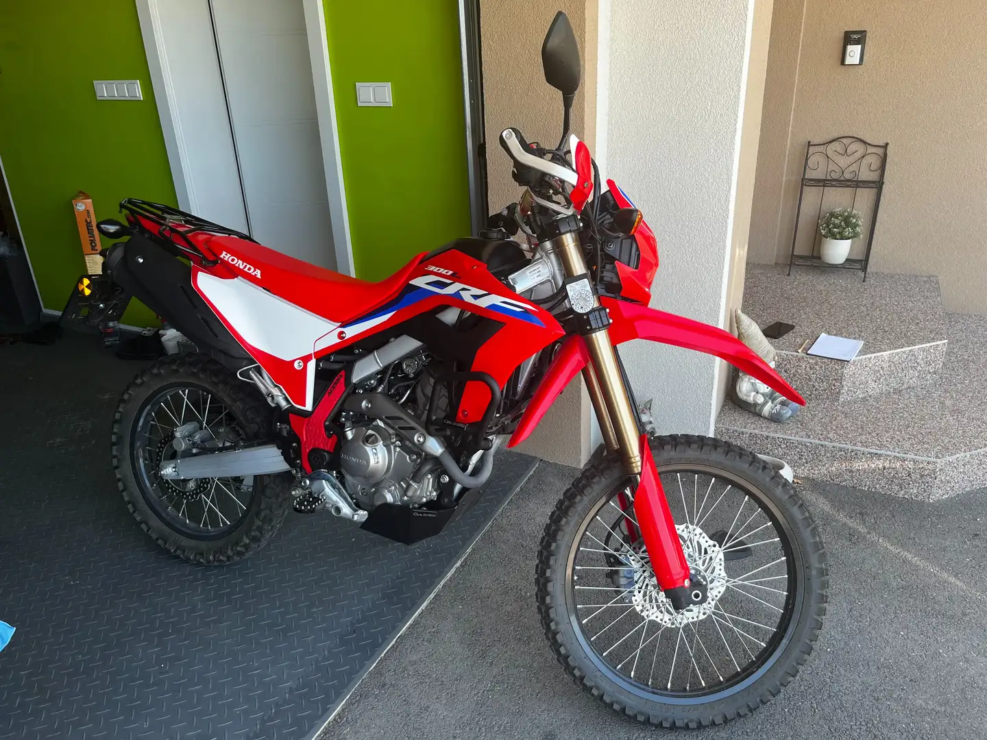 Honda CRF 300 L mit zahlreichen Umbauten Rot - 1