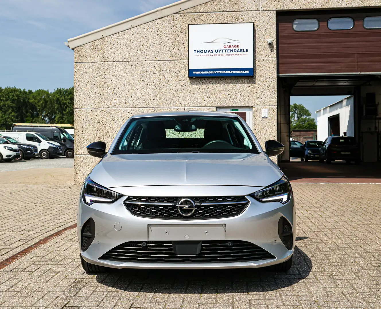 Opel Corsa AUTOMAAT*HALF-LEDER*NAVIGATIE*CAMERA*APPLE-CARPLAY Argent - 2