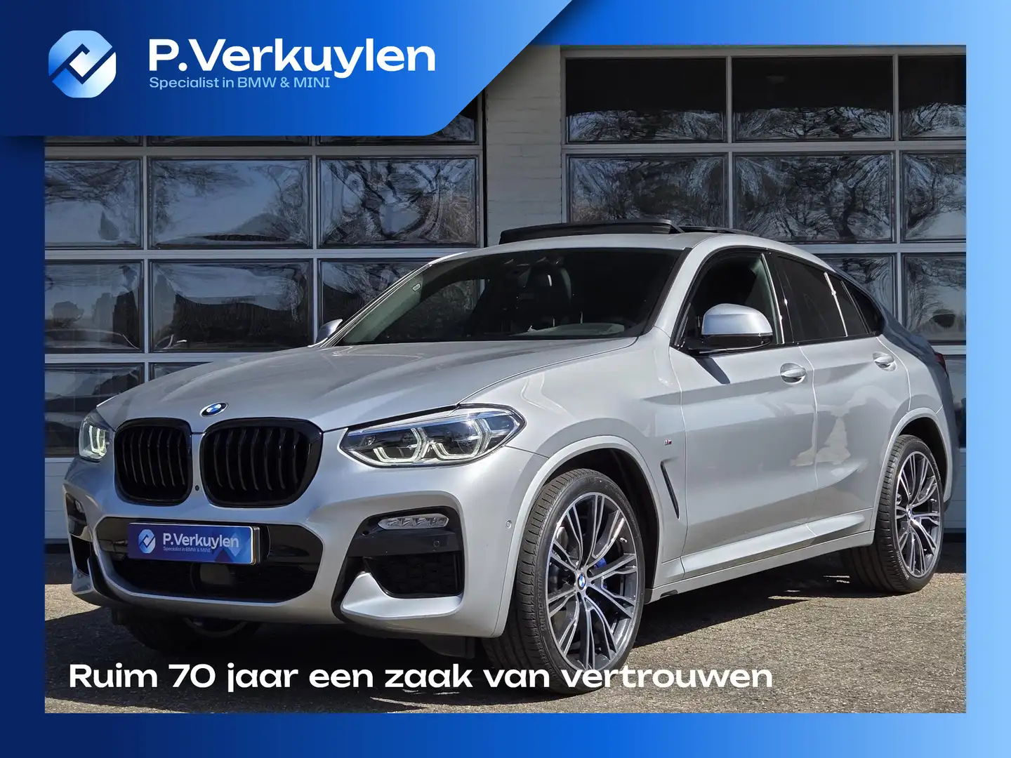 BMW X4 xDrive30i M SPORT | 360 CAMERA | PANORAMA | STOELV Zilver - 1