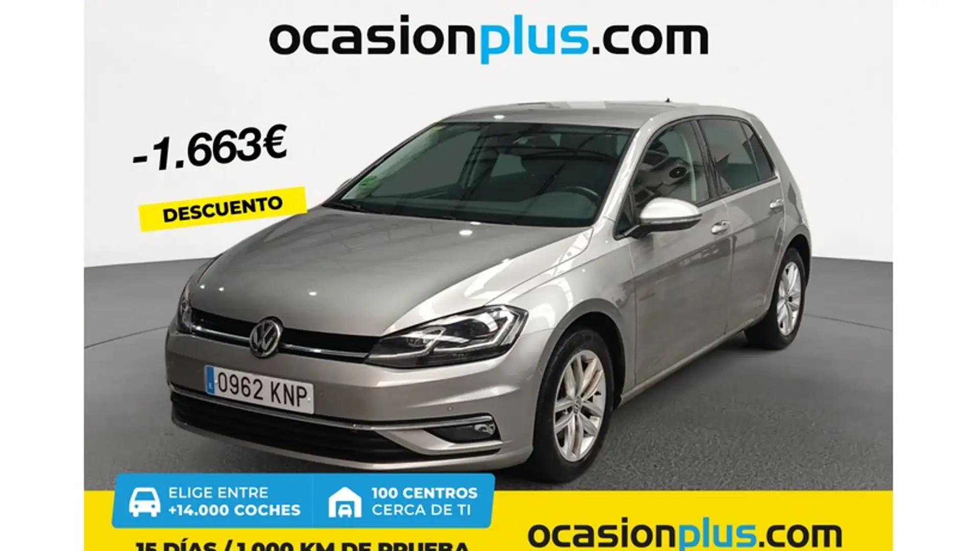 Volkswagen Golf 2.0TDI Advance DSG7 110kW Silber - 1