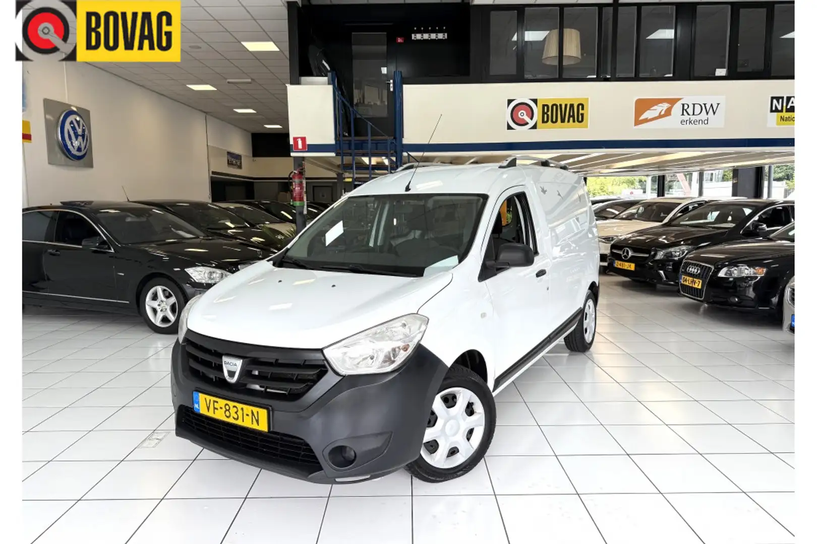 Dacia Dokker 1.5 dCi 75 Ambiance Airco inclusief btw Wit - 1