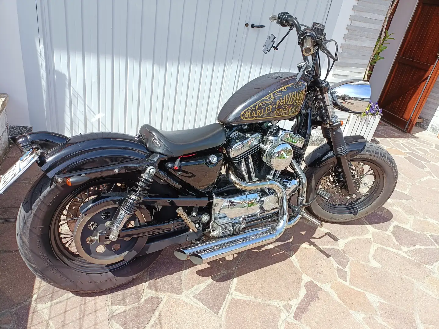 Harley-Davidson Sportster XL 883 883 xlh centenario( 1200 cc) Schwarz - 2