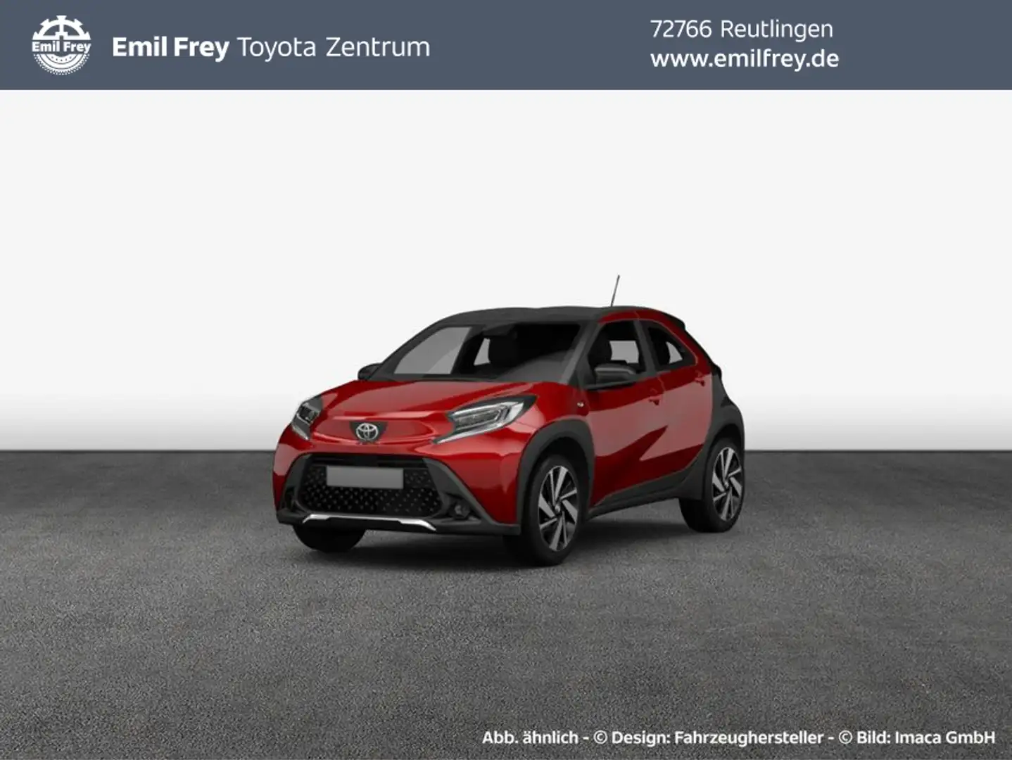 Toyota Aygo X X S-CVT Air Teamplayer Rood - 1