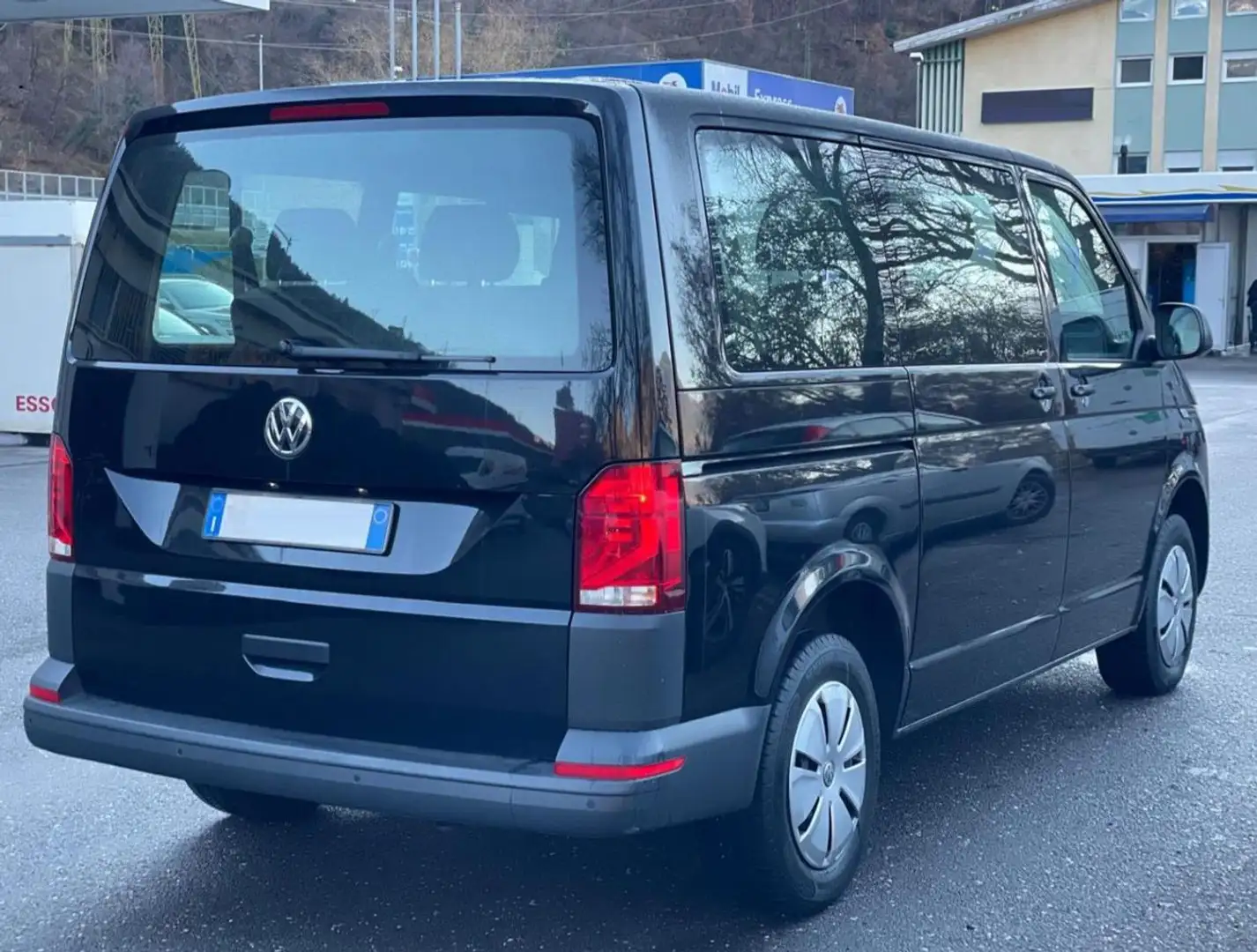 Volkswagen Transporter T6 TRANSPORTER 2.0 TDI 150CV DSG PL 9 POSTI Nero - 2