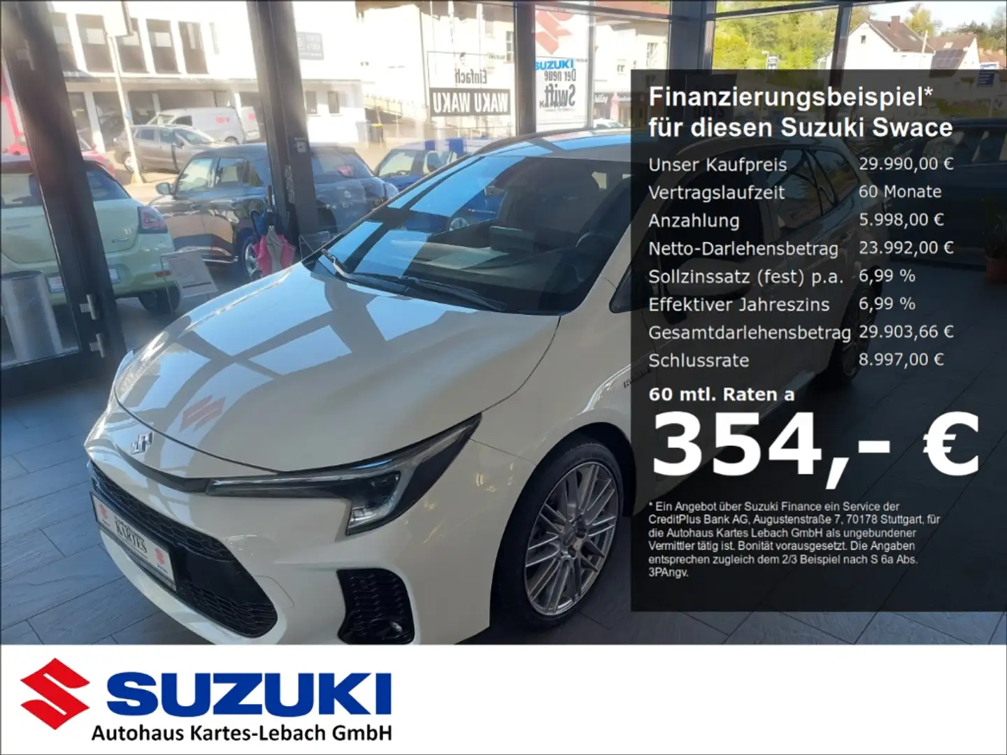 Suzuki Swace 1.8 Hybrid Comfort+ LED Cam ACC SHZ LHZ Weiß - 1