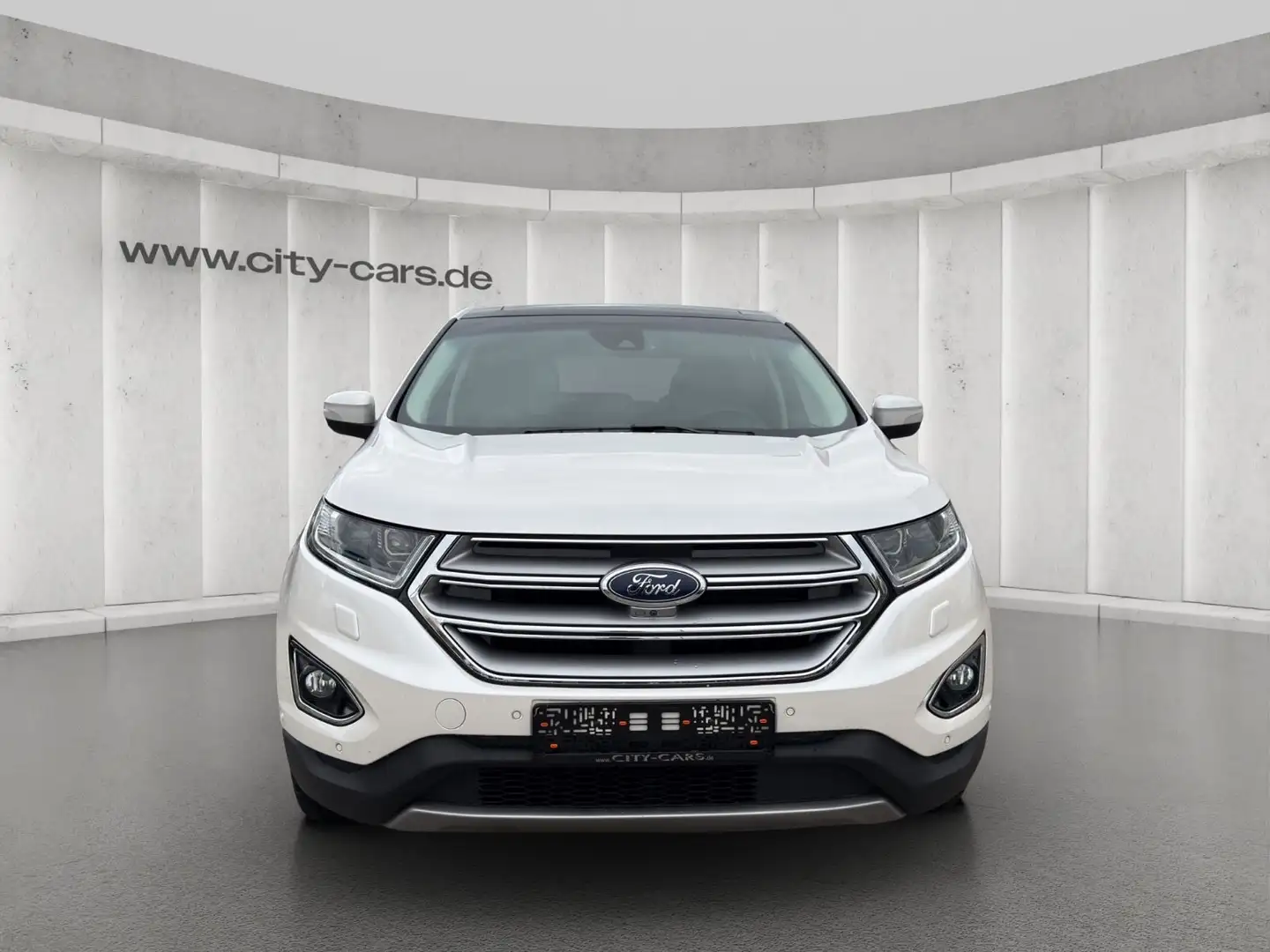 Ford Edge Titanium 4x4*1.Hand*Voll*AHK* Weiß - 2